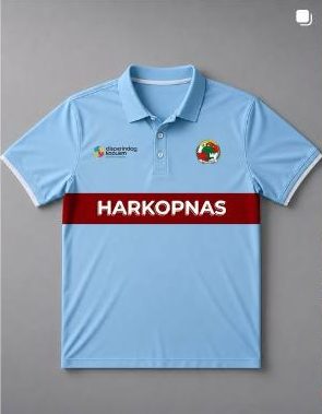 Kaos polo custom bordir
